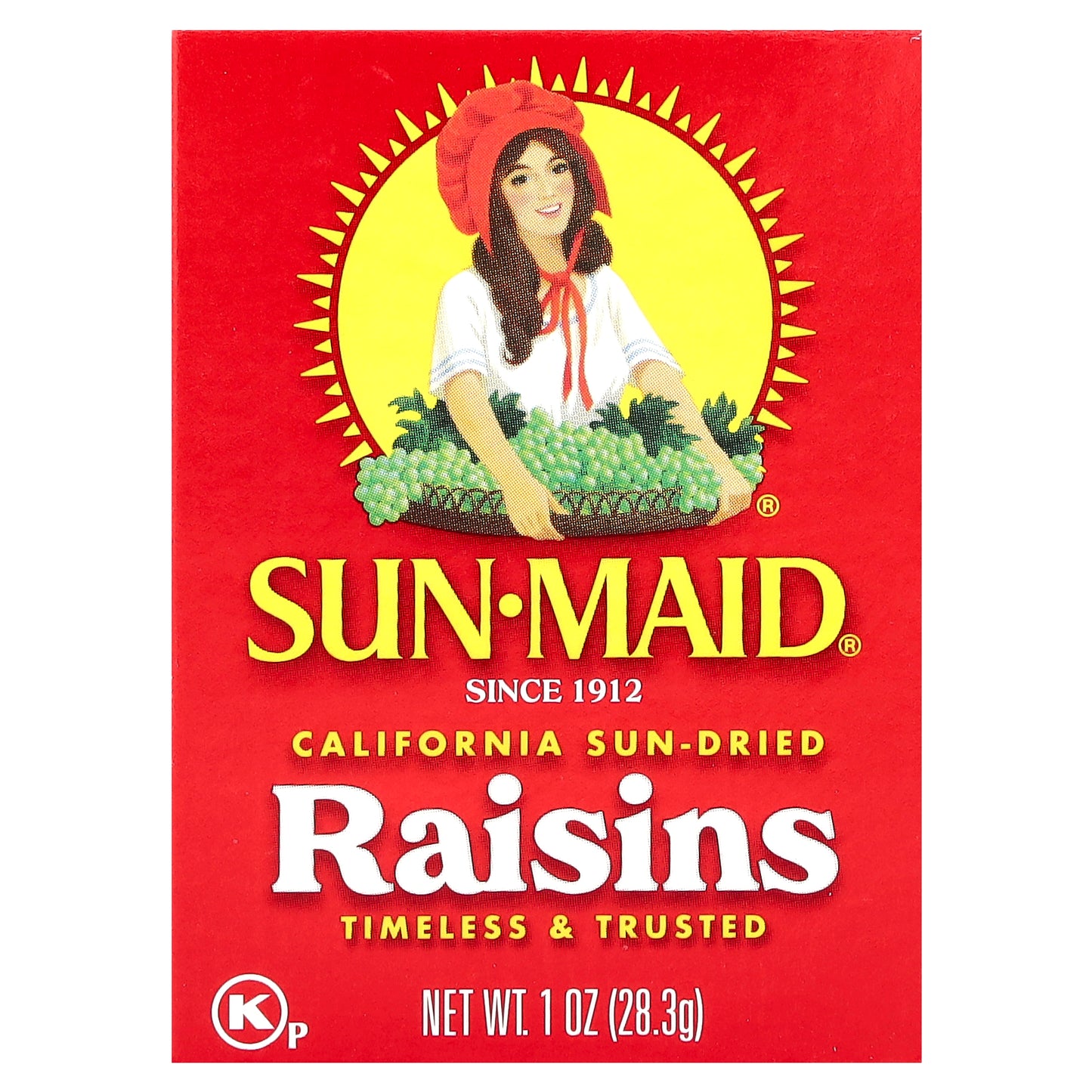 Sun-Maid, California Sun-Dried Raisins, 6 Boxes, 1 oz (28.3 g) Each