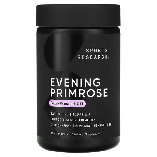 Sports Research, Evening Primrose, 1,300 mg, 120 Softgels