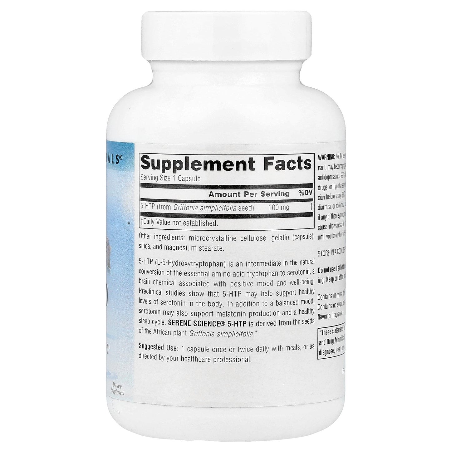 Source Naturals, Serene Science®, 5-HTP, 100 mg, 120 Capsules