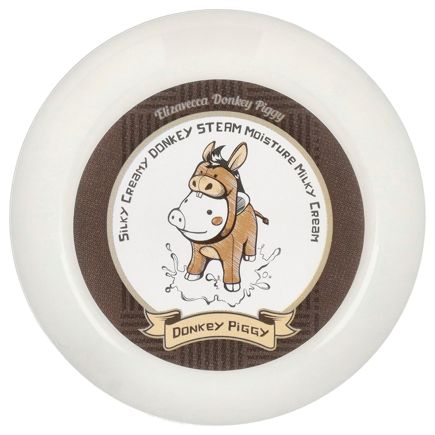 Elizavecca, Donkey Piggy, Silky Creamy Donkey Steam, Moisture Milky Cream, 3.53 oz (100 g)