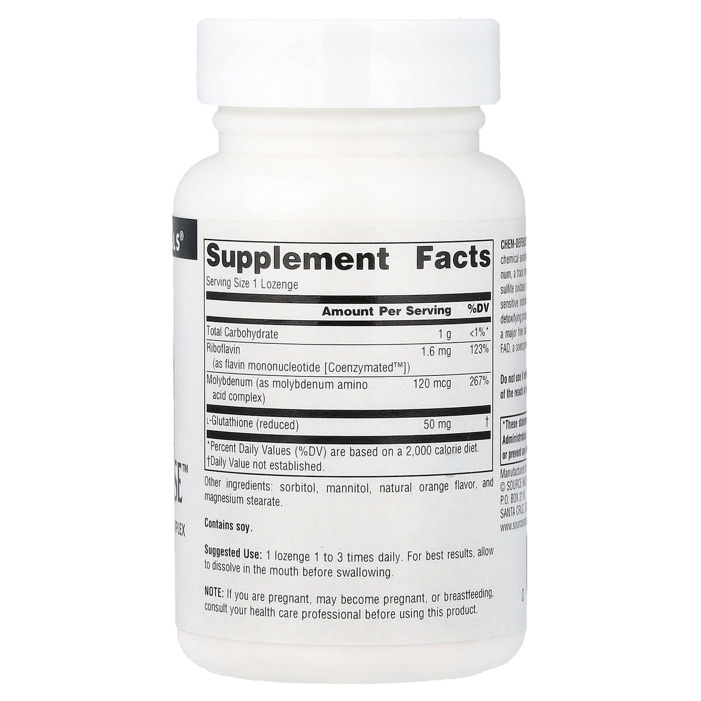 Source Naturals, Chem-Defense™, Orange, 90 Lozenges