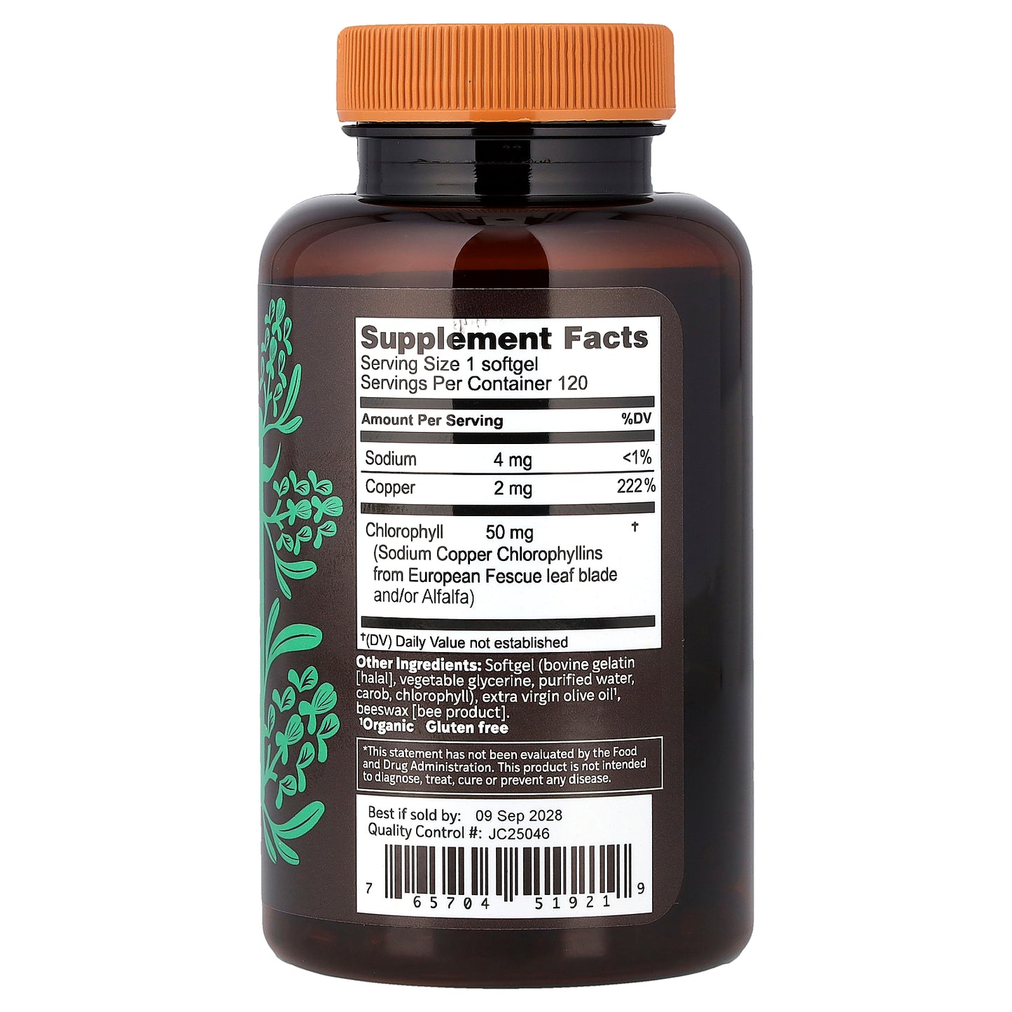 Herbs Etc., ChlorOxygen®, 120 Softgels