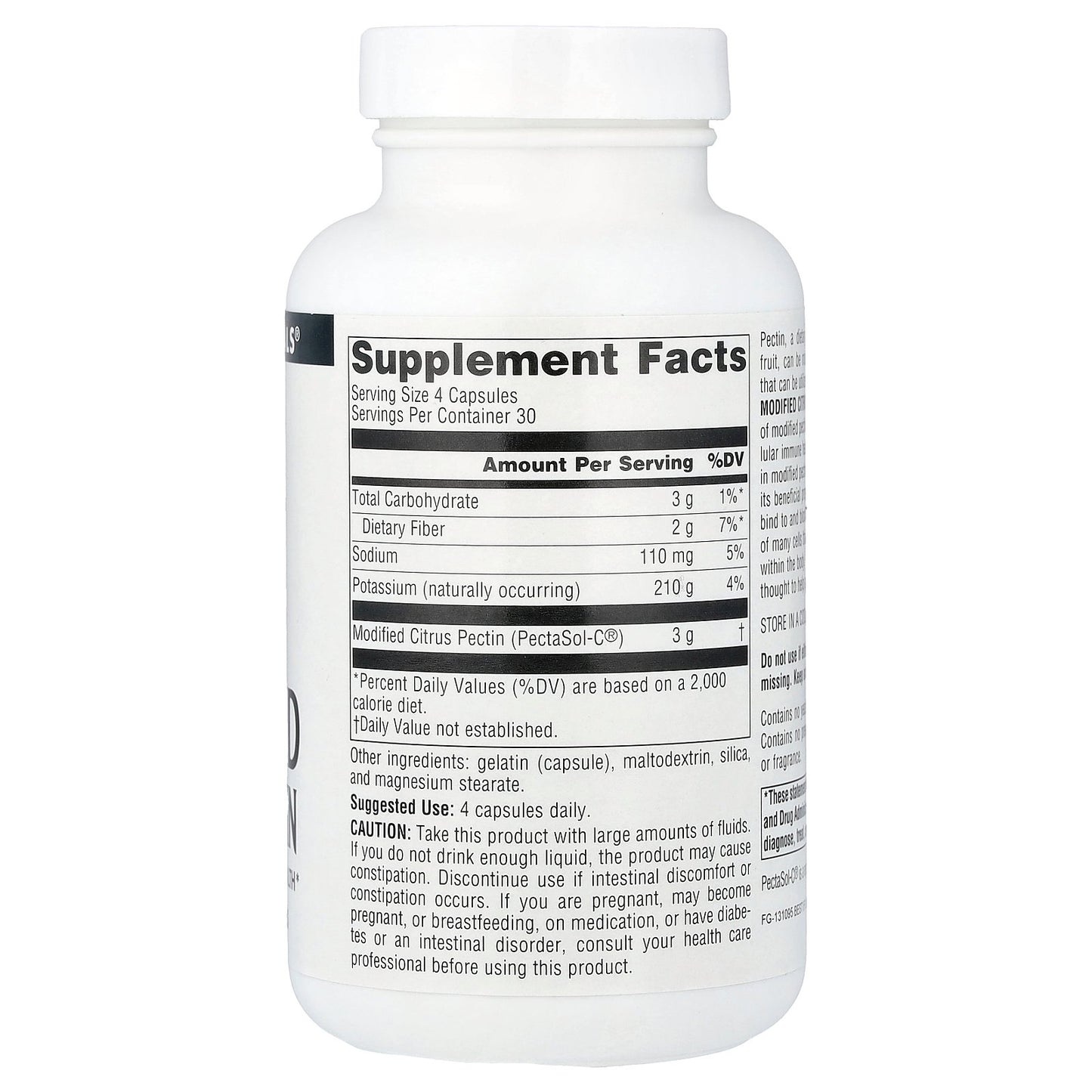 Source Naturals, PectImmune™, Modified Citrus Pectin, 120 Capsules