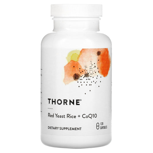 Thorne, Red Yeast Rice + CoQ10, 120 Capsules