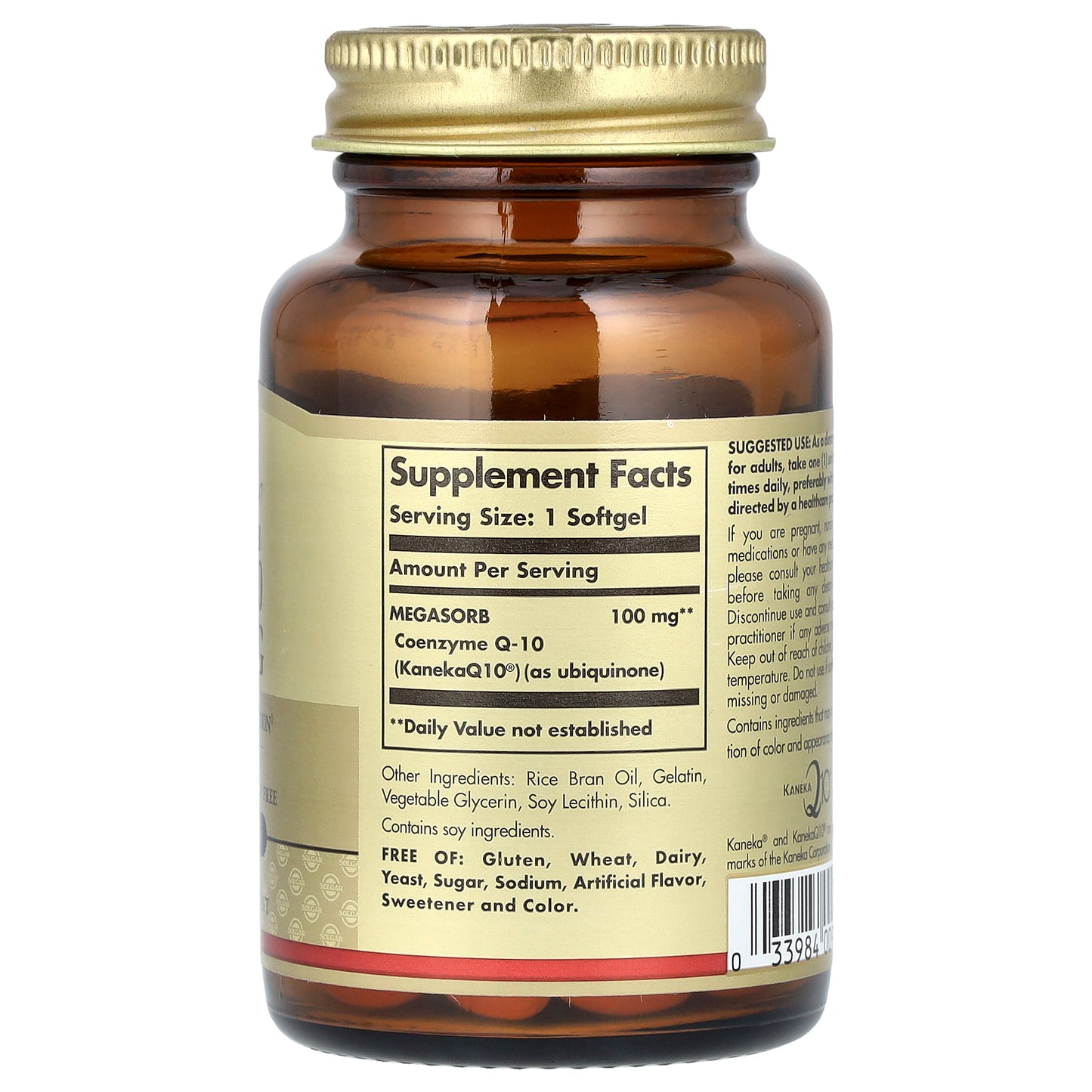 Solgar, Megasorb CoQ-10, 100 mg, 60 Softgels