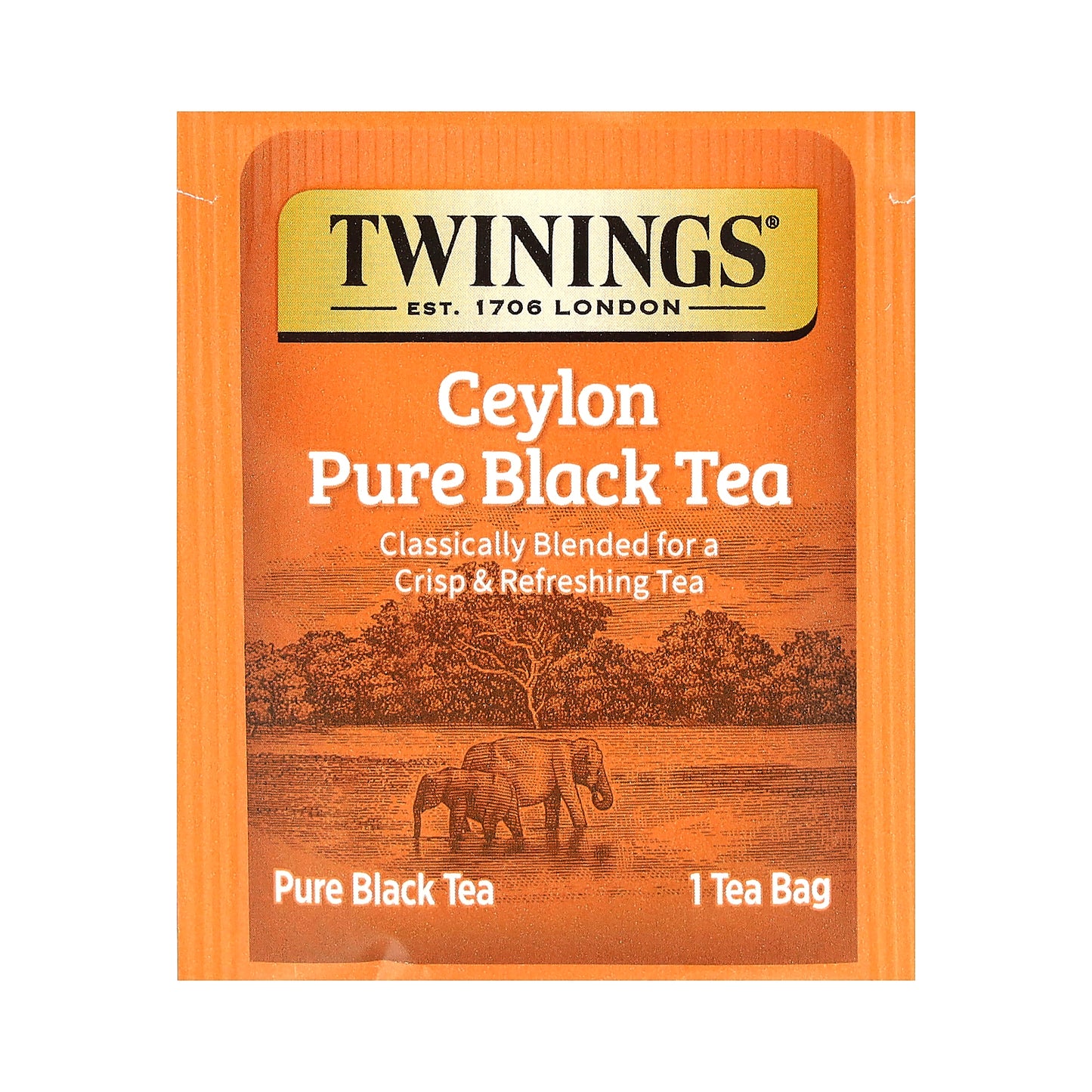 Twinings, Pure Black Tea, Ceylon , 20 Tea Bags, 1.41 oz (40 g)