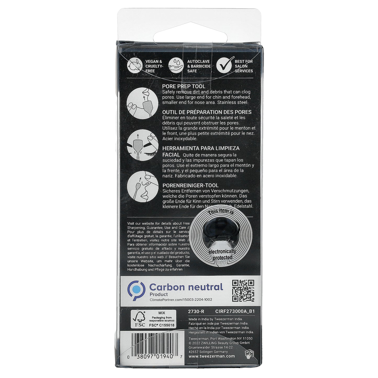 Tweezerman, Pore Prep Tool, 1 Count