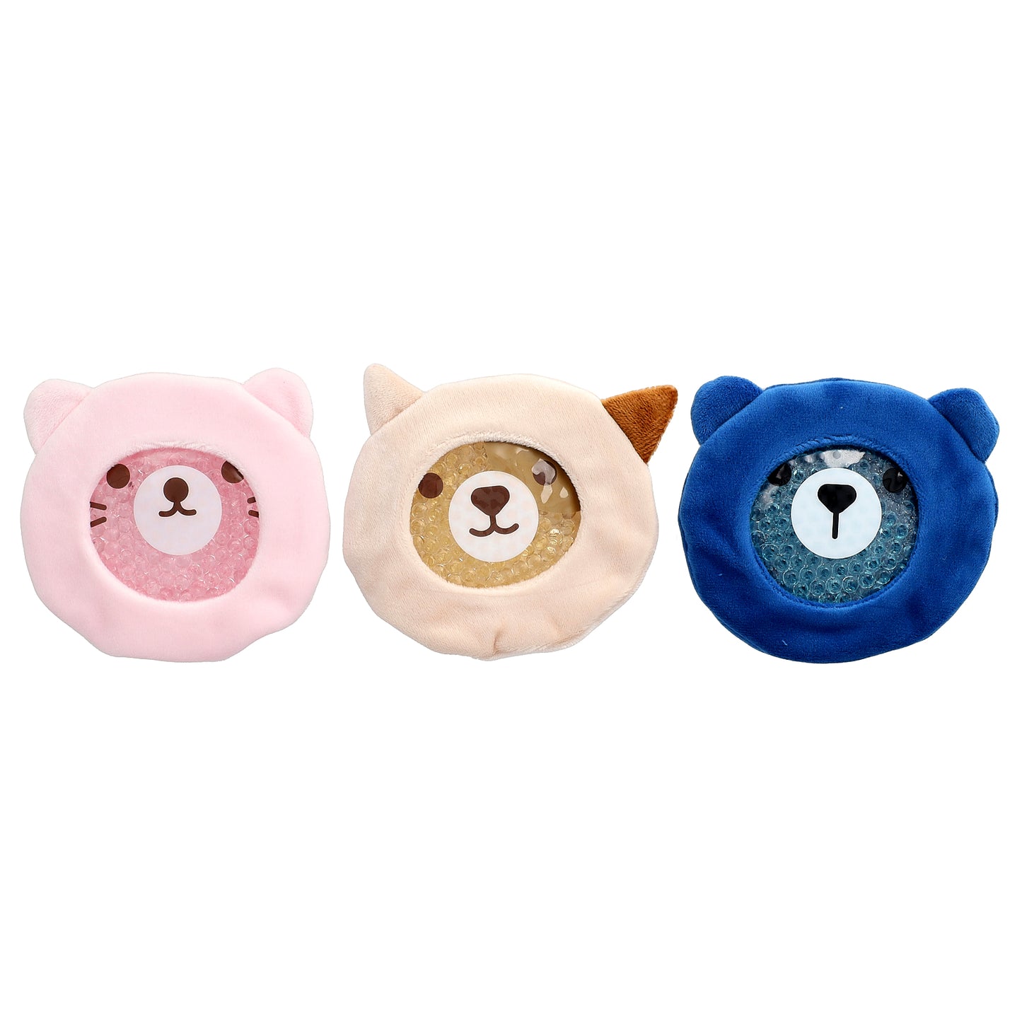 FOMI, Hot/Cold Boo Boo Gel Packs, Bears, 3 Pack