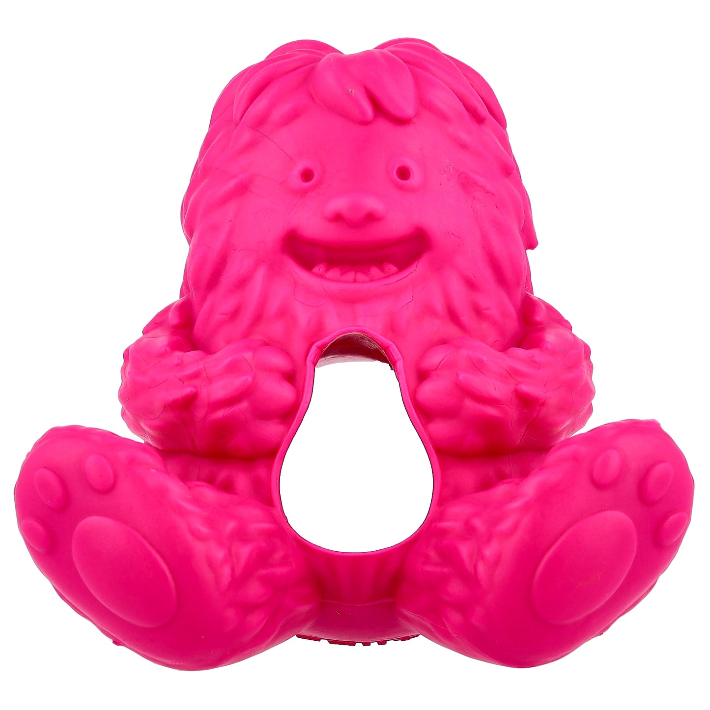 Puff & Play, Treat Dispenser, Yeti Dog Chew Nuggets, Pink, 4 Nuggets, 1 Dispenser
