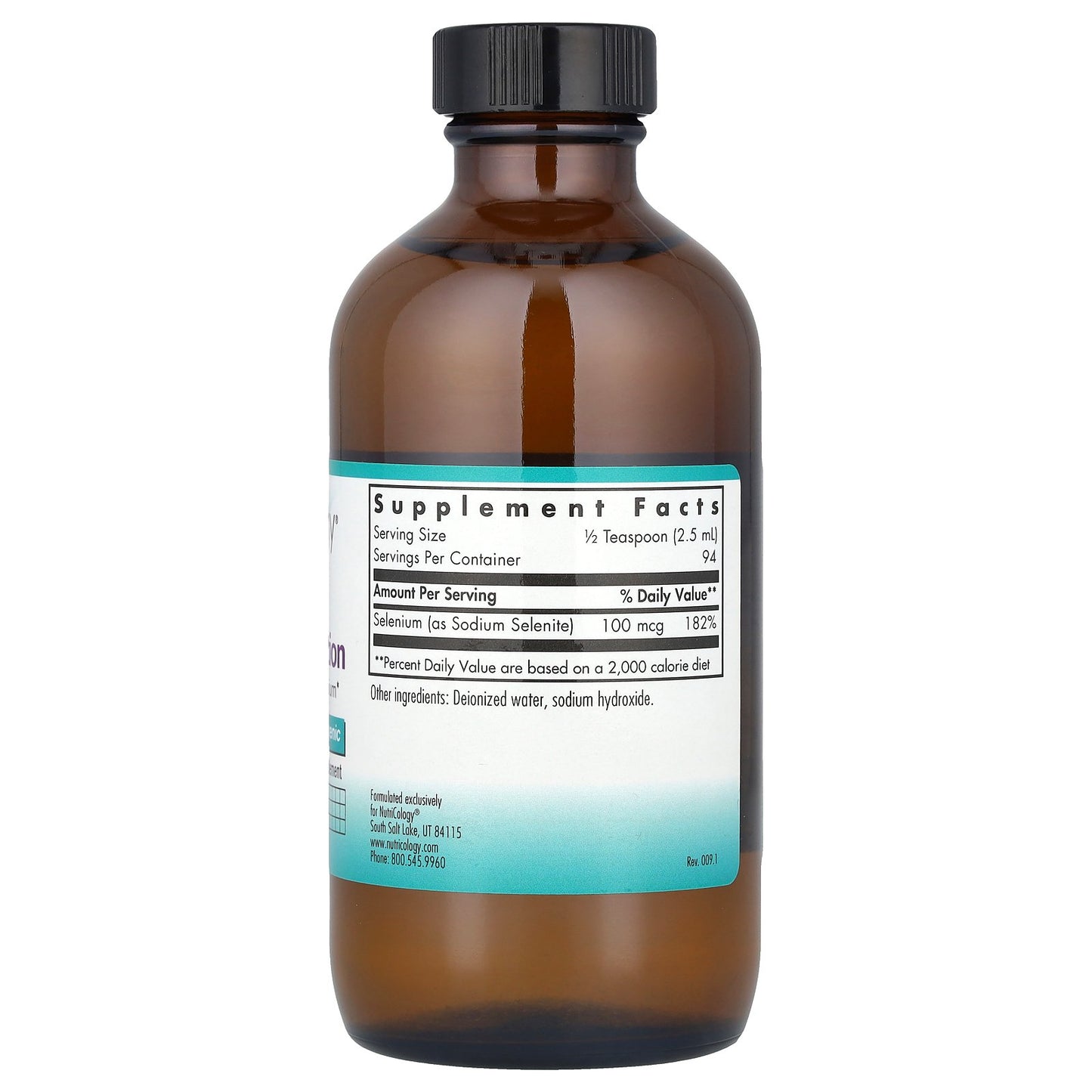 Nutricology, Selenium Solution, 8 fl oz (236 ml)