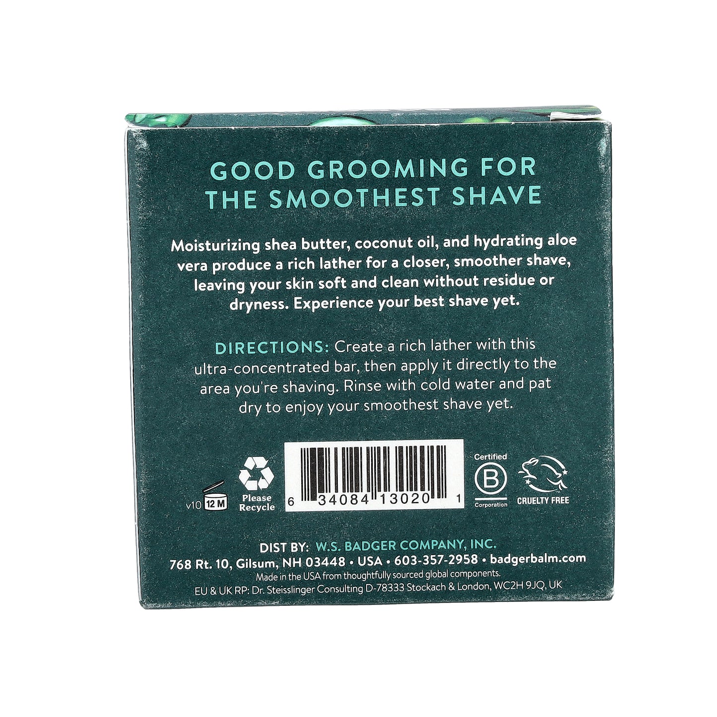 Badger, Shave Bar, 3.15 oz (89.3 g)