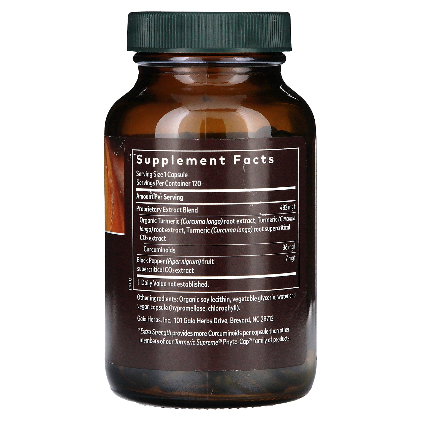 Gaia Herbs, Turmeric Supreme, 120 Vegan Liquid Phyto-Caps