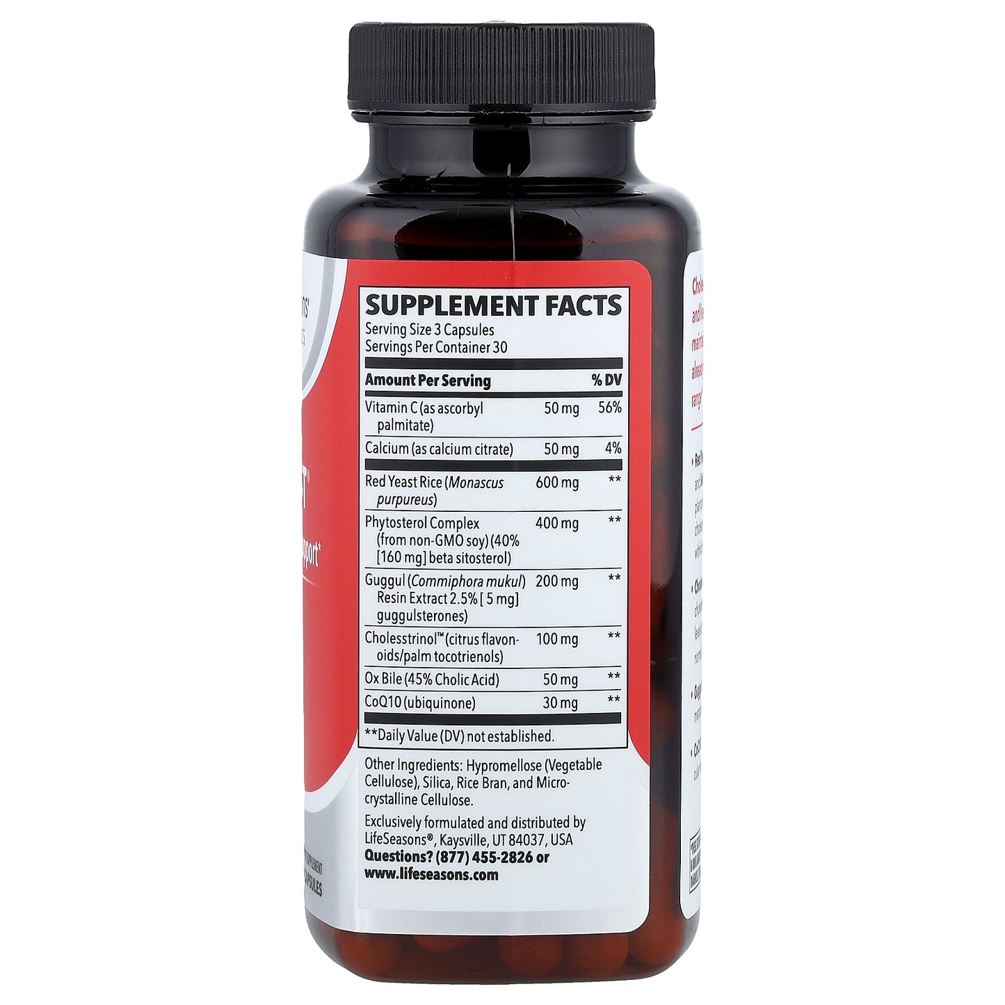 LifeSeasons, Choles-T®, Cholesterol Support, 90 Veg Capsules