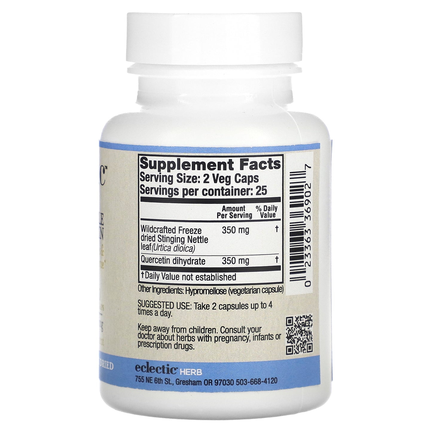 Eclectic Herb, Nettle Quercetin, 90 Veg Caps