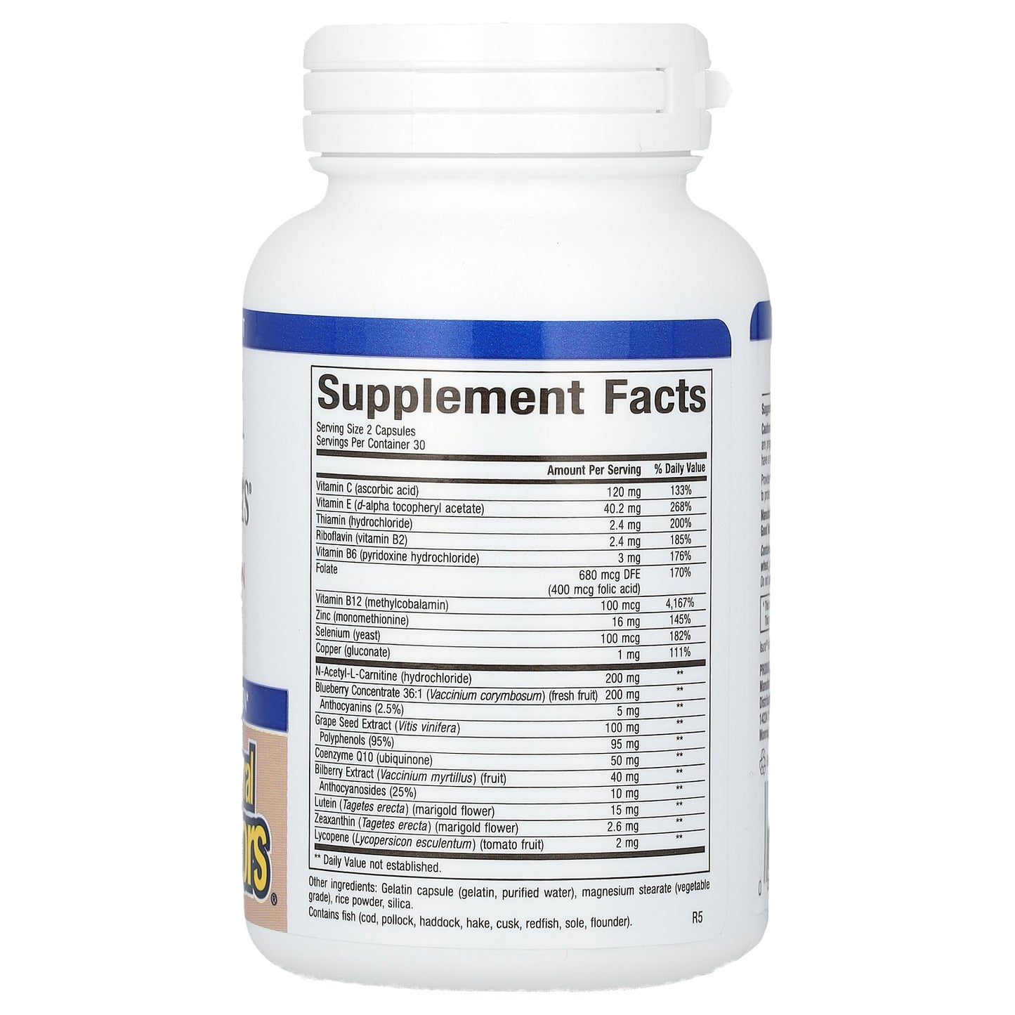 Natural Factors, Advanced Eye Factors, 60 Capsules