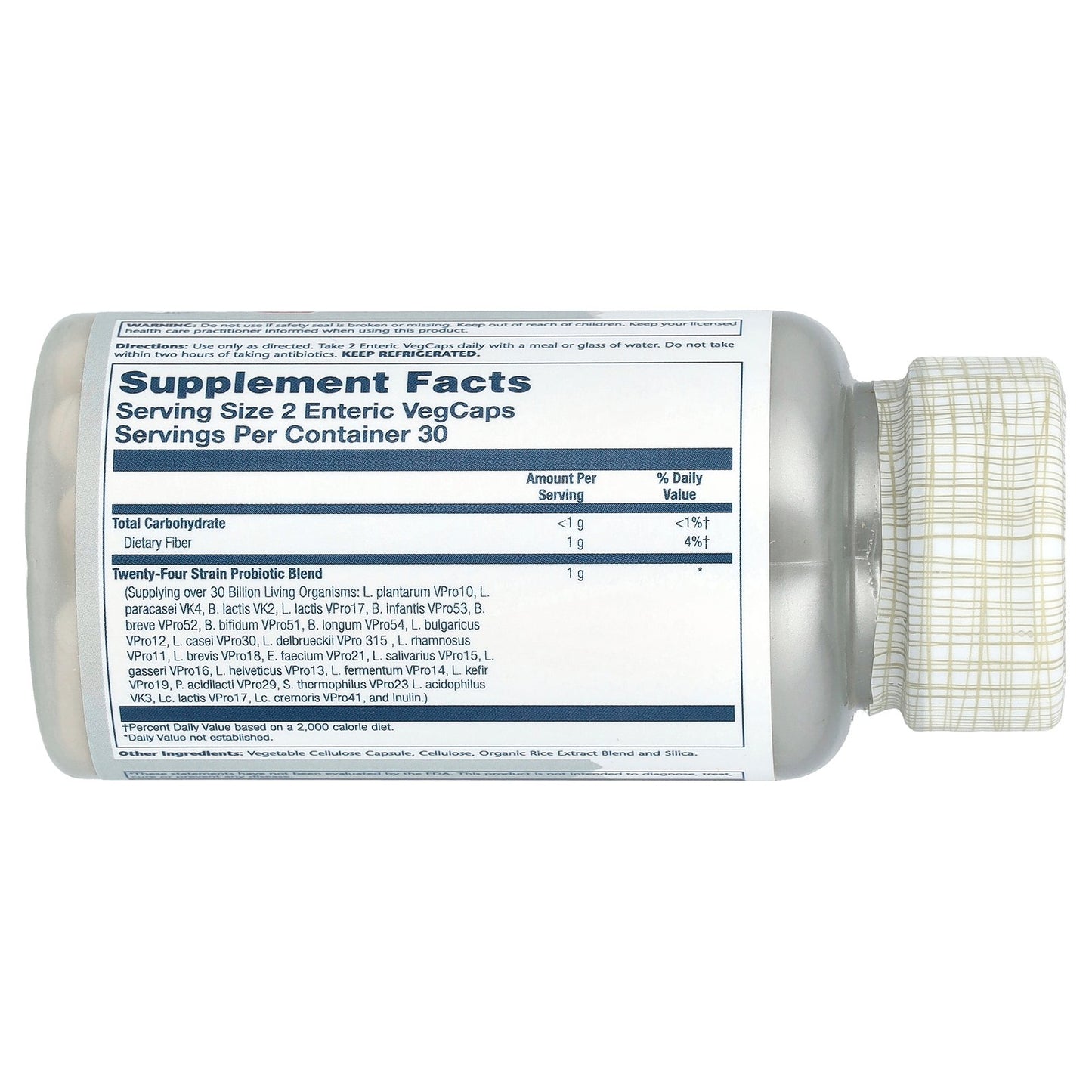 Solaray, Super Multidophilus Probiotic, 60 VegCaps