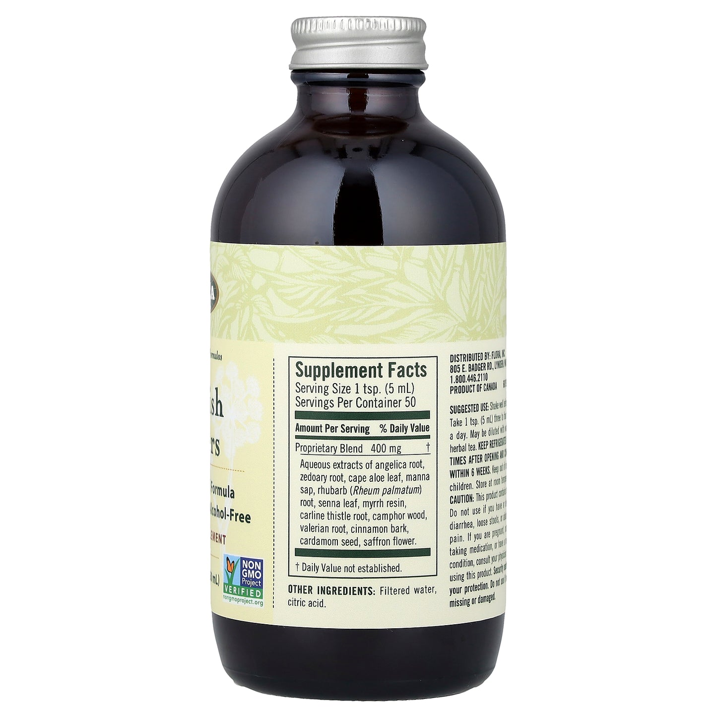 Flora, Swedish Bitters, 8.5 fl oz (250 ml)