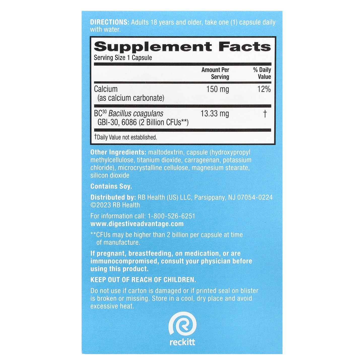 Schiff, Digestive Advantage®, Daily Probiotics, 60 Capsules