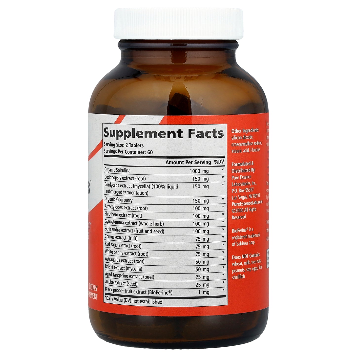 Pure Essence, EnergyPlus™, 120 Tablets