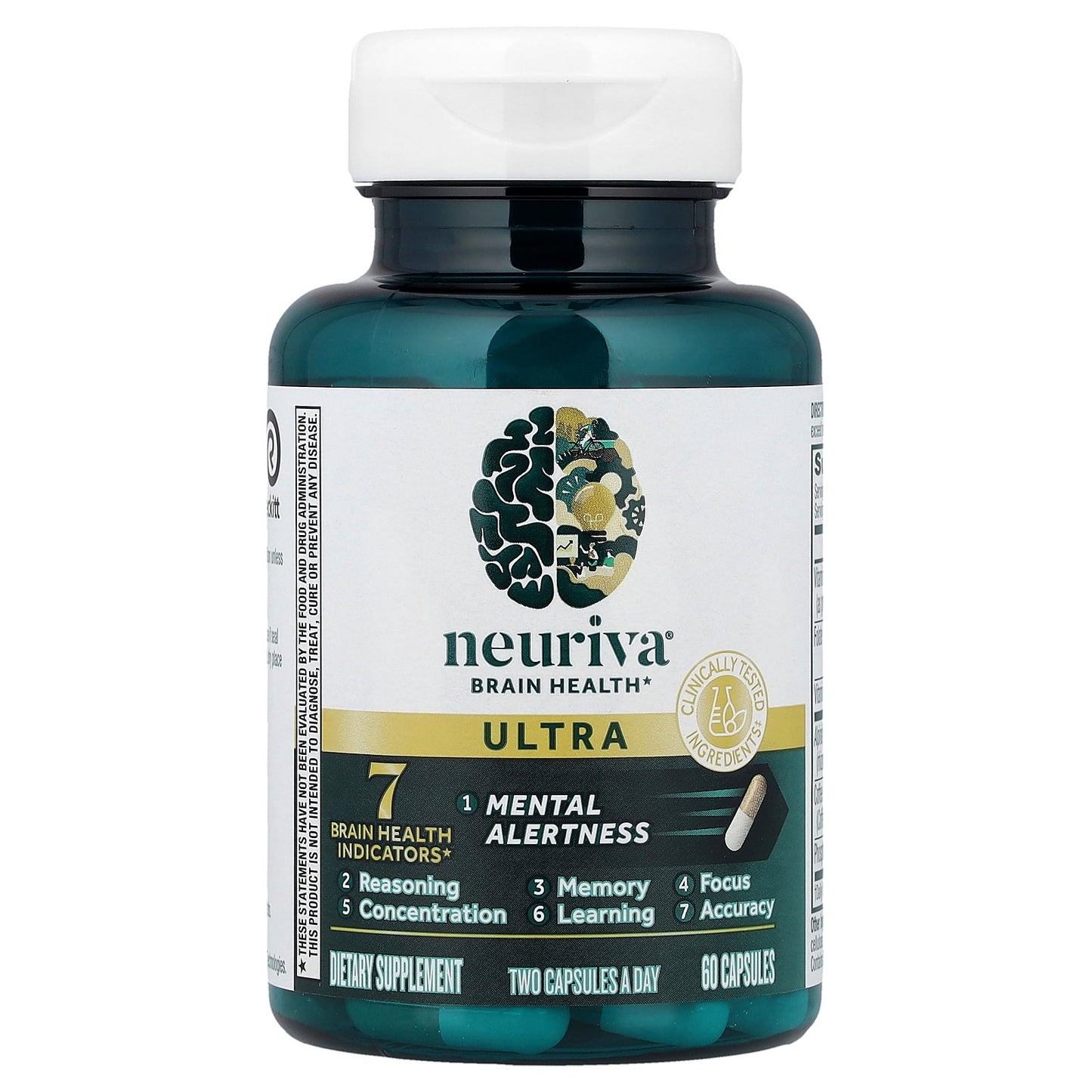 Schiff, Neuriva® Brain Health, Ultra, 60 Capsules
