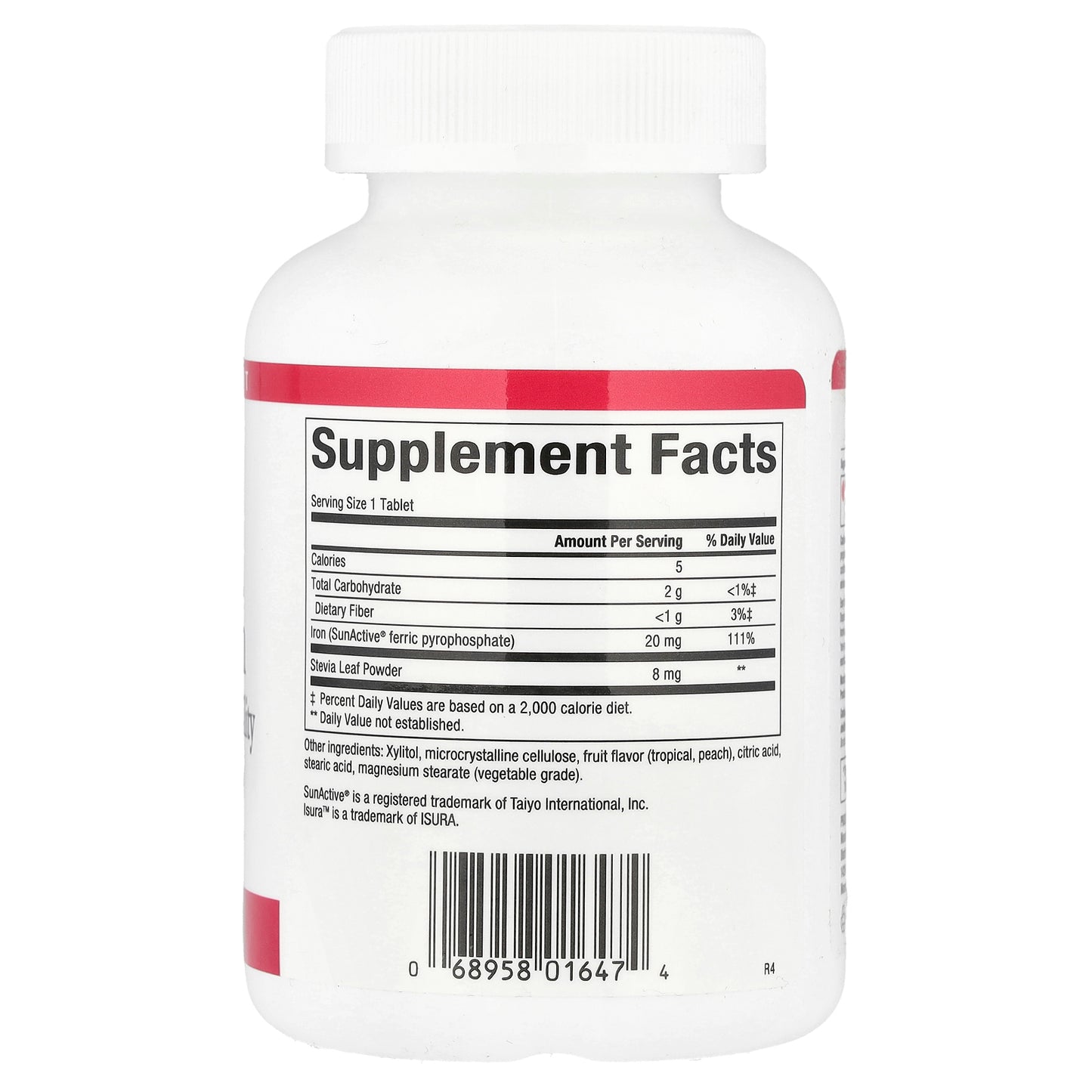 Natural Factors, Easy Iron, 60 Chewable Tablets