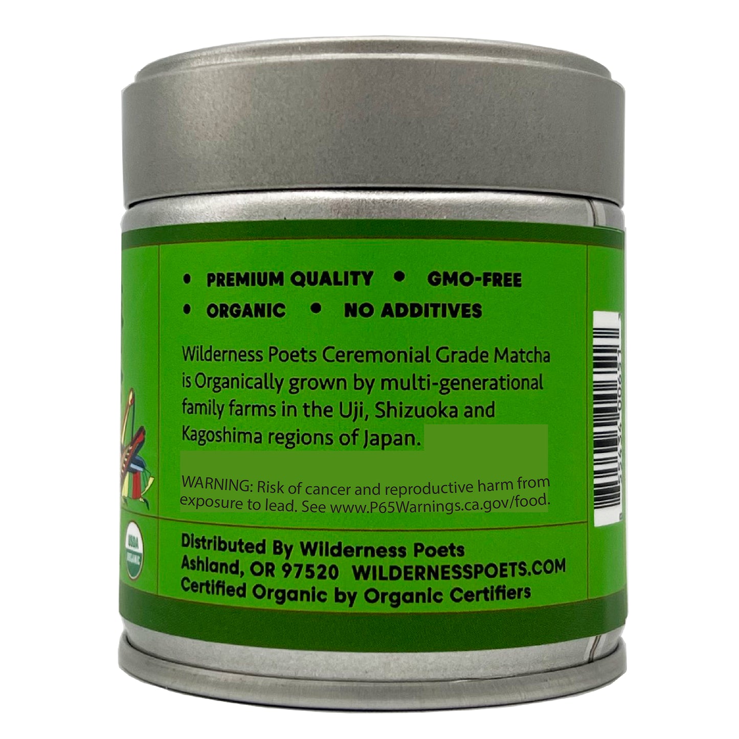 Wilderness Poets, Organic Ceremonial Matcha, 1 oz (28 g)