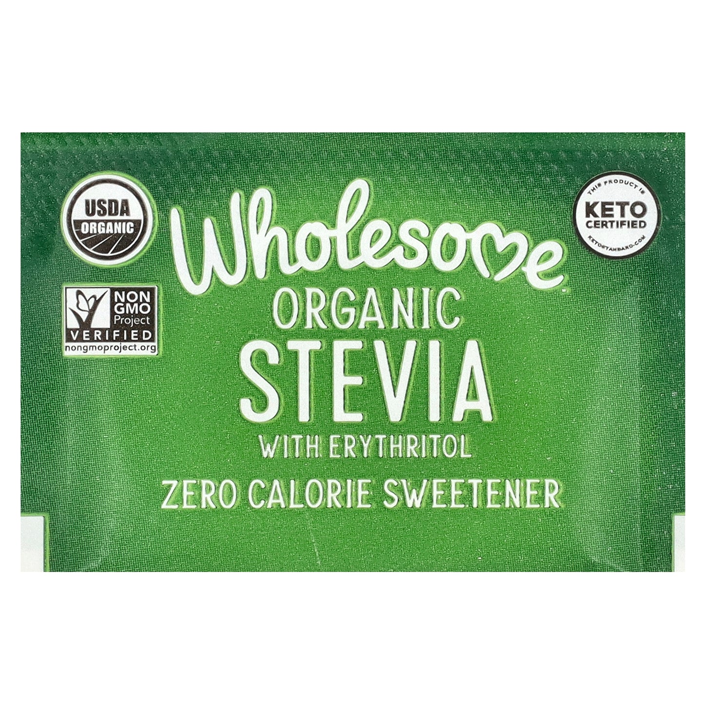 Wholesome Sweeteners, Organic Stevia With Erythritol, Zero Calorie Sweetener, 75 Individual Packets, 2.64 oz (75 g)