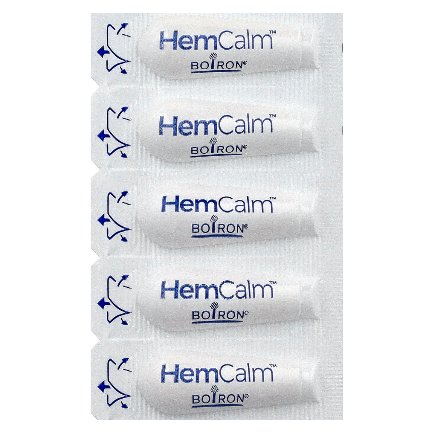 Boiron, HemCalm® Suppositories, Hemorrhoid Relief, 10 Suppositories