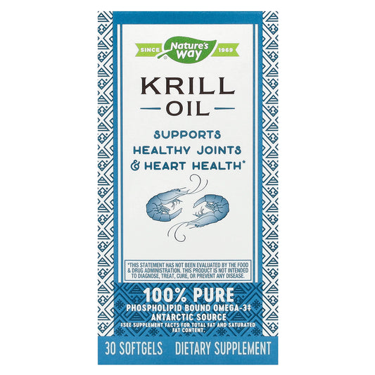 Nature's Way, Krill Oil, 30 Softgels