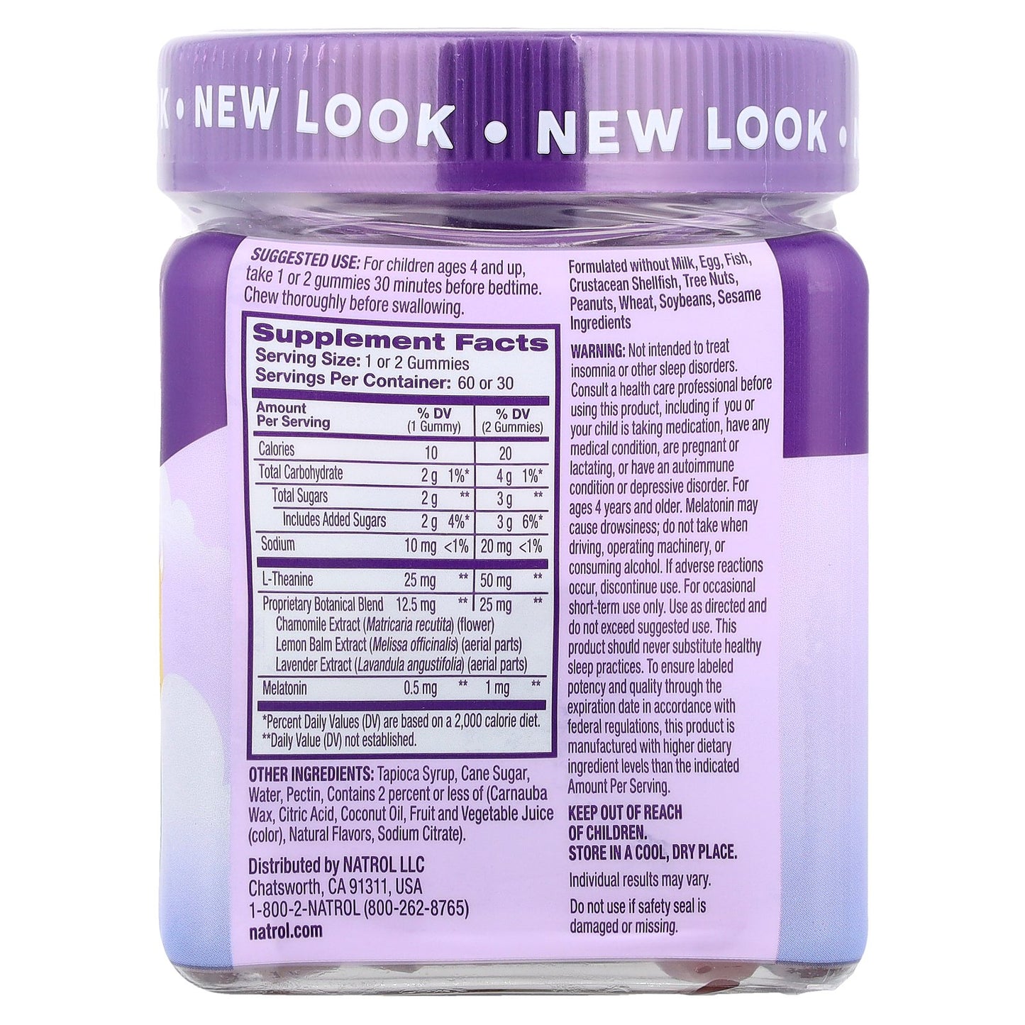 Natrol, Kids, Sleep +® Calm Gummies, Age 4+, Strawberry, 60 Gummies