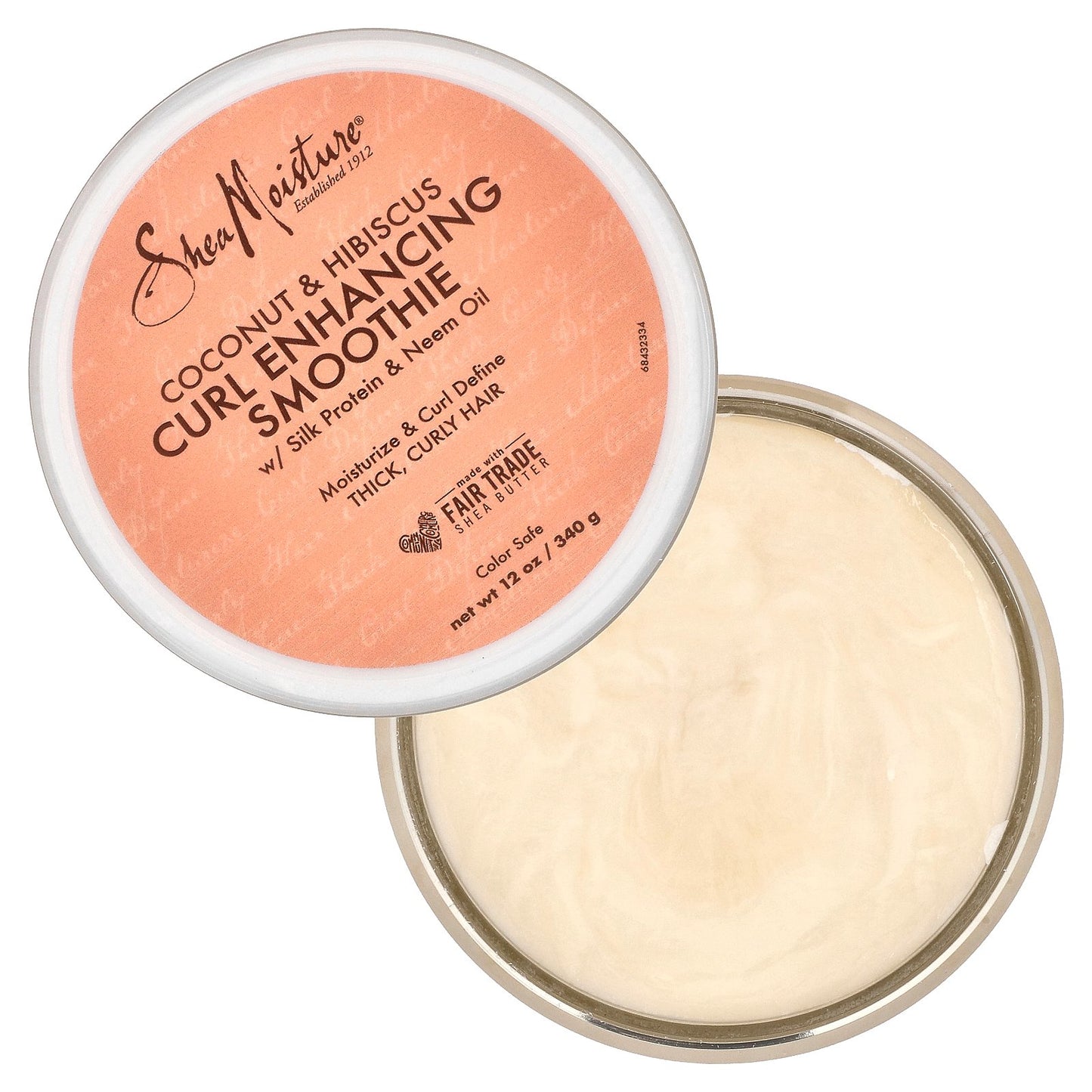 SheaMoisture, Curl Enhancing Smoothie, Coconut & Hibiscus, 12 oz (340 g)