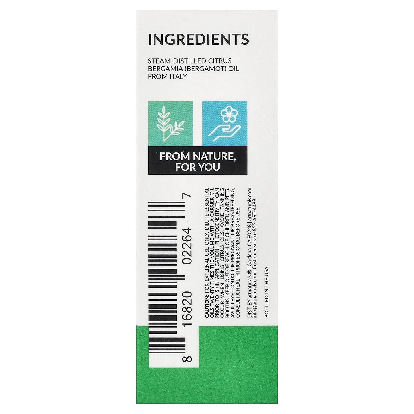 artnaturals, Bergamot Oil, 0.5 fl oz (15 ml)