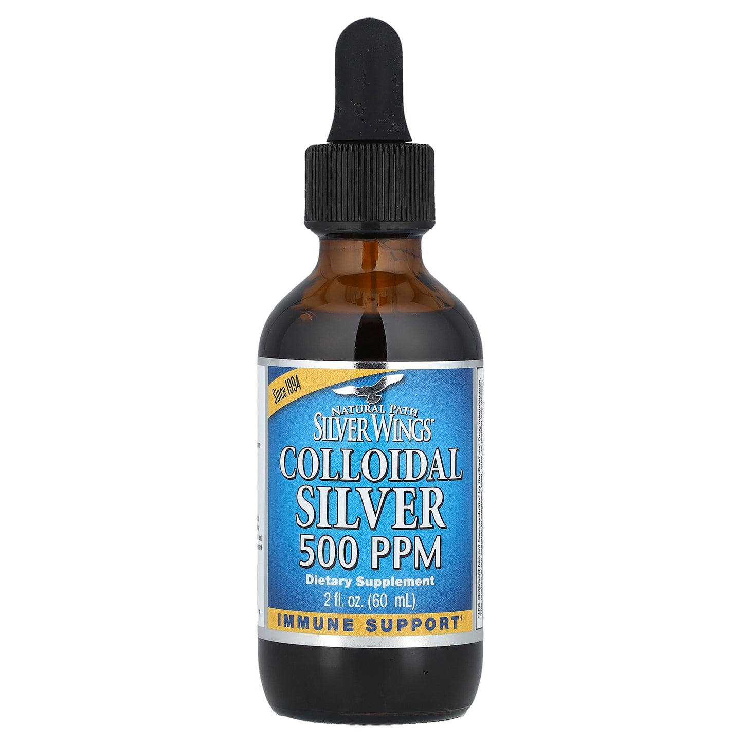 Natural Path Silver Wings, Colloidal Silver, 2 fl oz (60 ml)