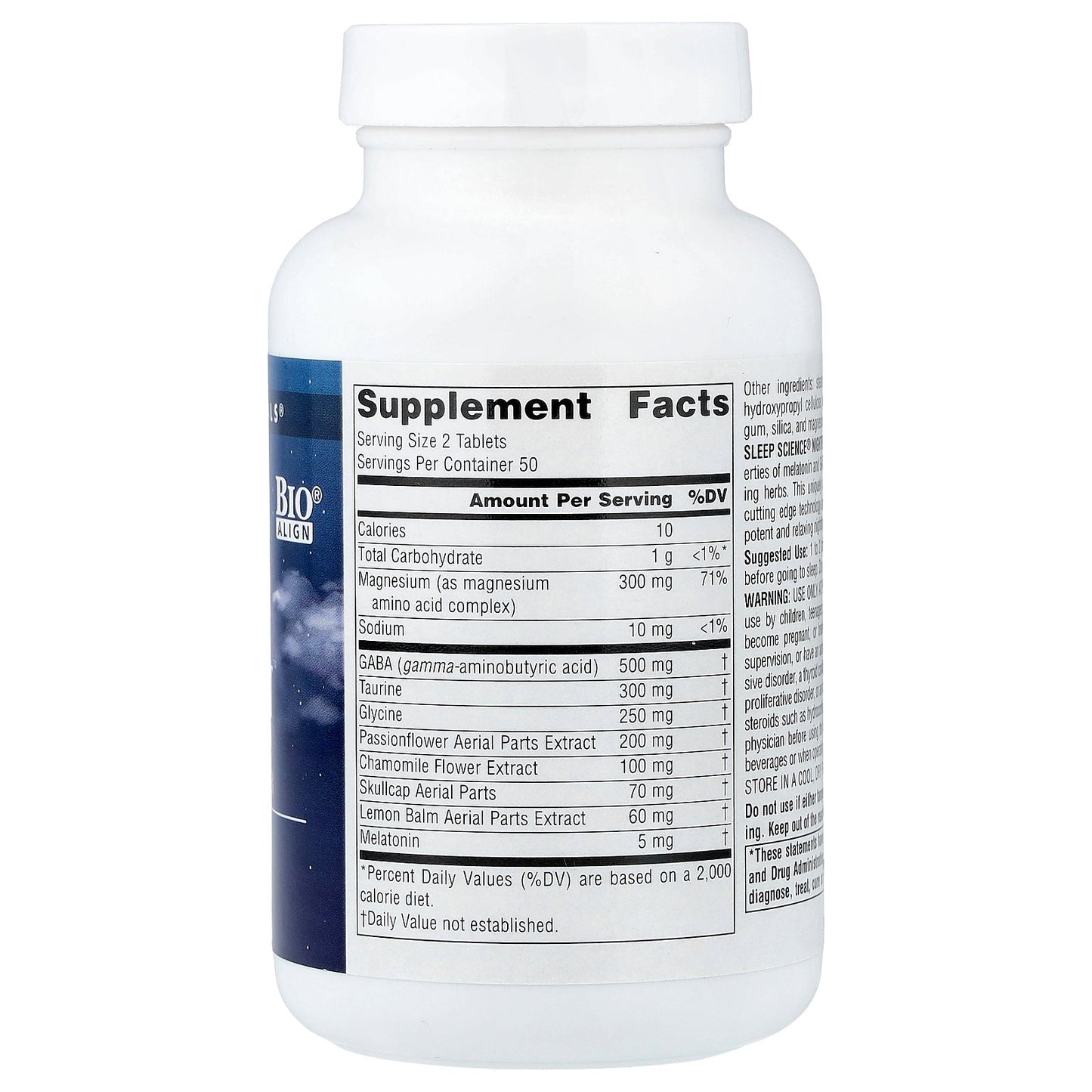 Source Naturals, Sleep Science®, NightRest™ With Melatonin, 100 Tablets