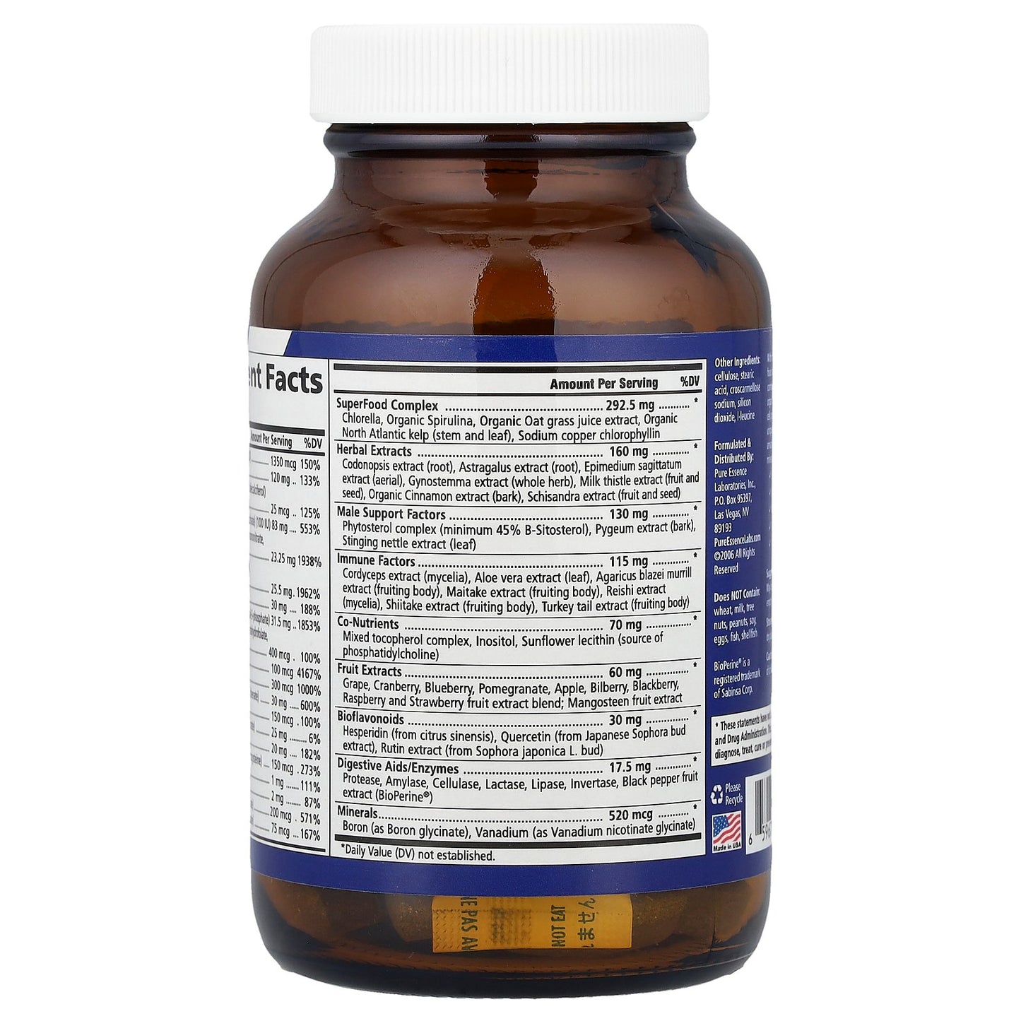 Pure Essence, One 'n' Only™ Men, 30 Tablets