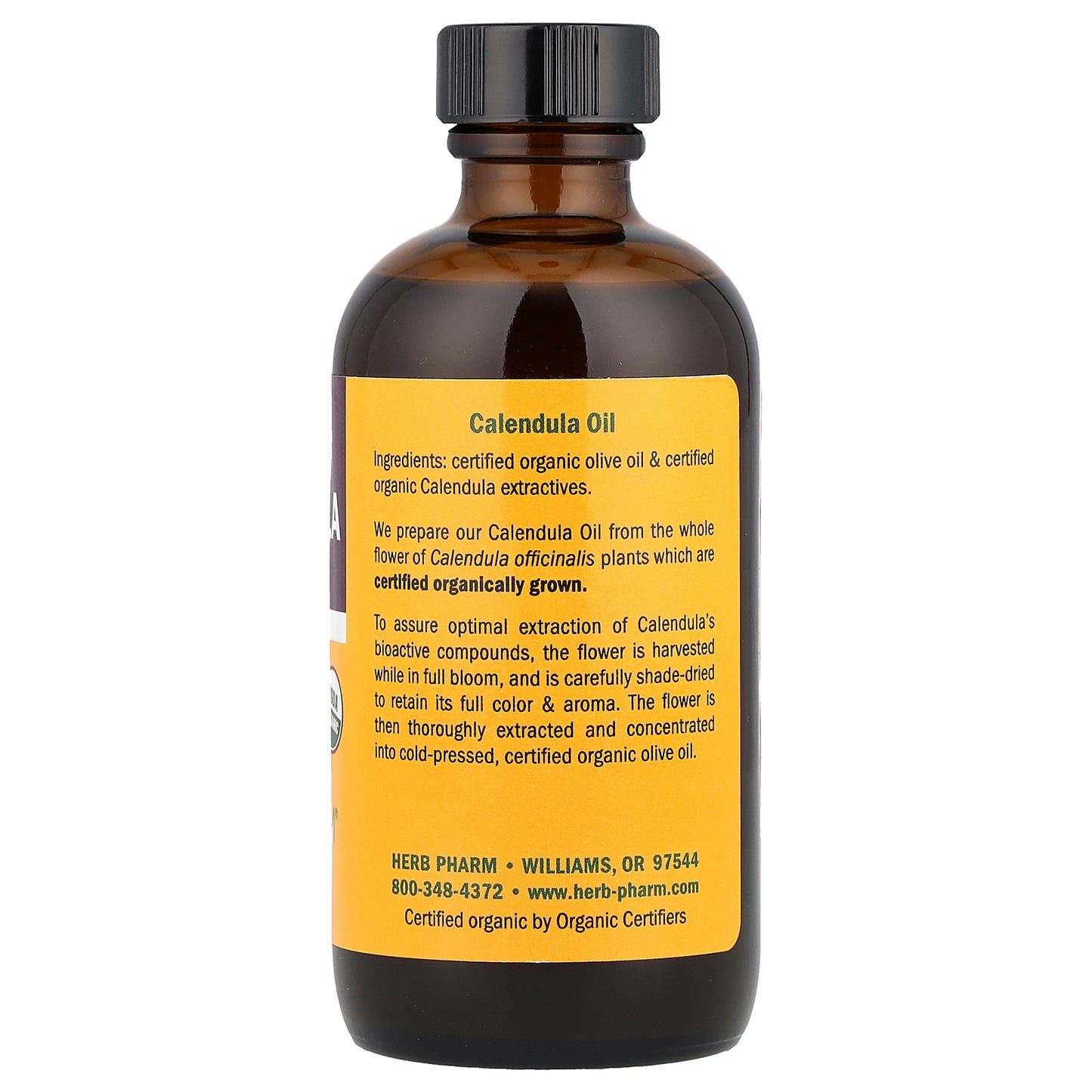 Herb Pharm, Calendula Oil, 4 fl oz (120 ml)