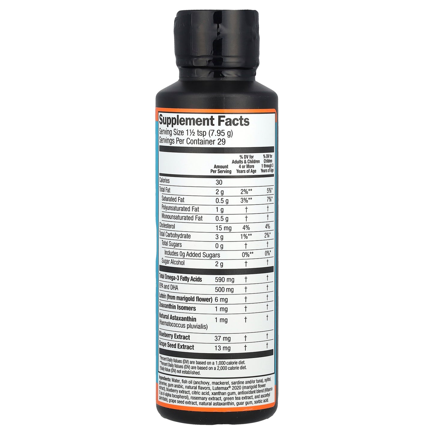 Barlean's, Omega Pals, Hooty Fruity Tangerine, 8 oz (227 g)