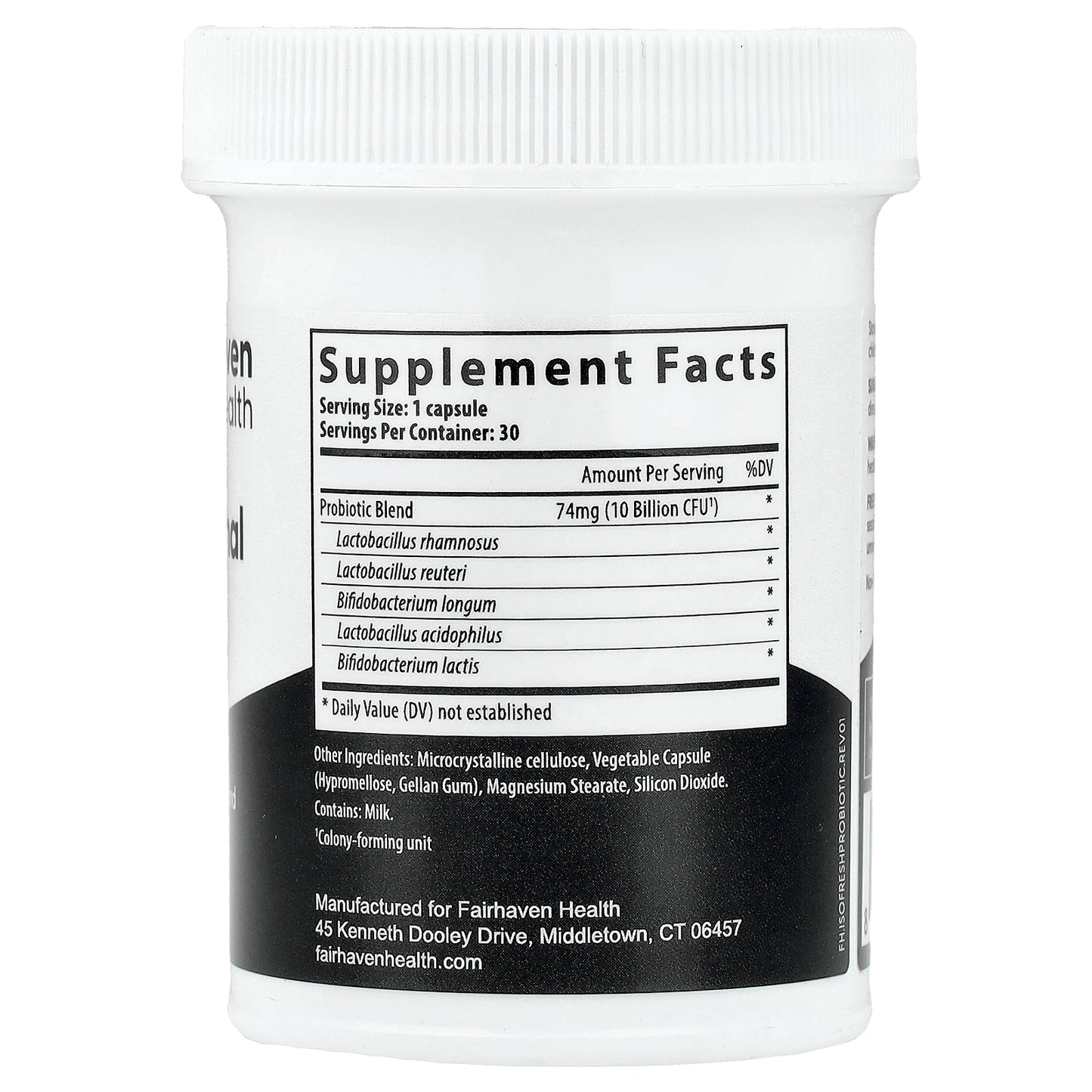 Fairhaven Health, IsoFresh™ Vaginal Probiotic, 30 Capsules