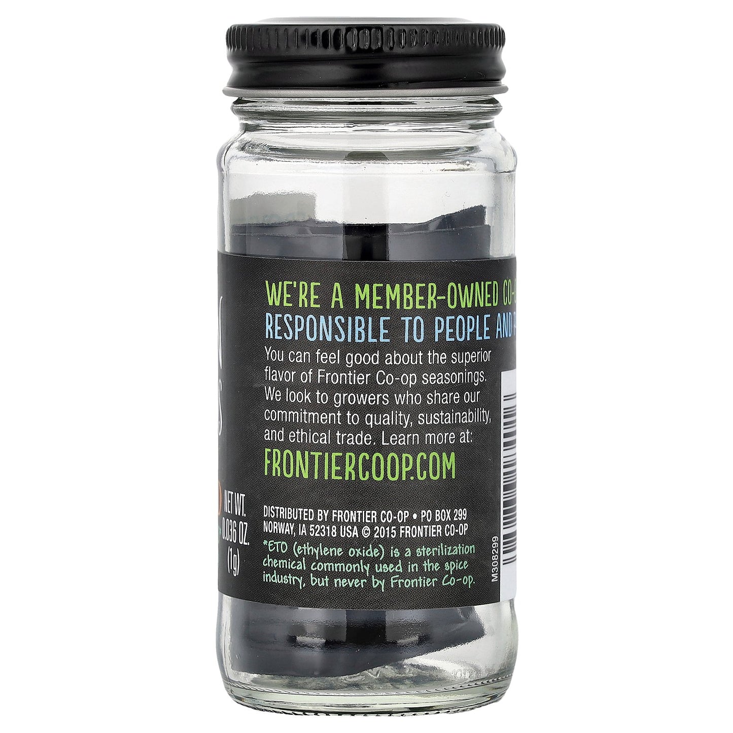 Frontier Co-op, Saffron Threads, Hand Harvested, 0.036 oz (1 g)