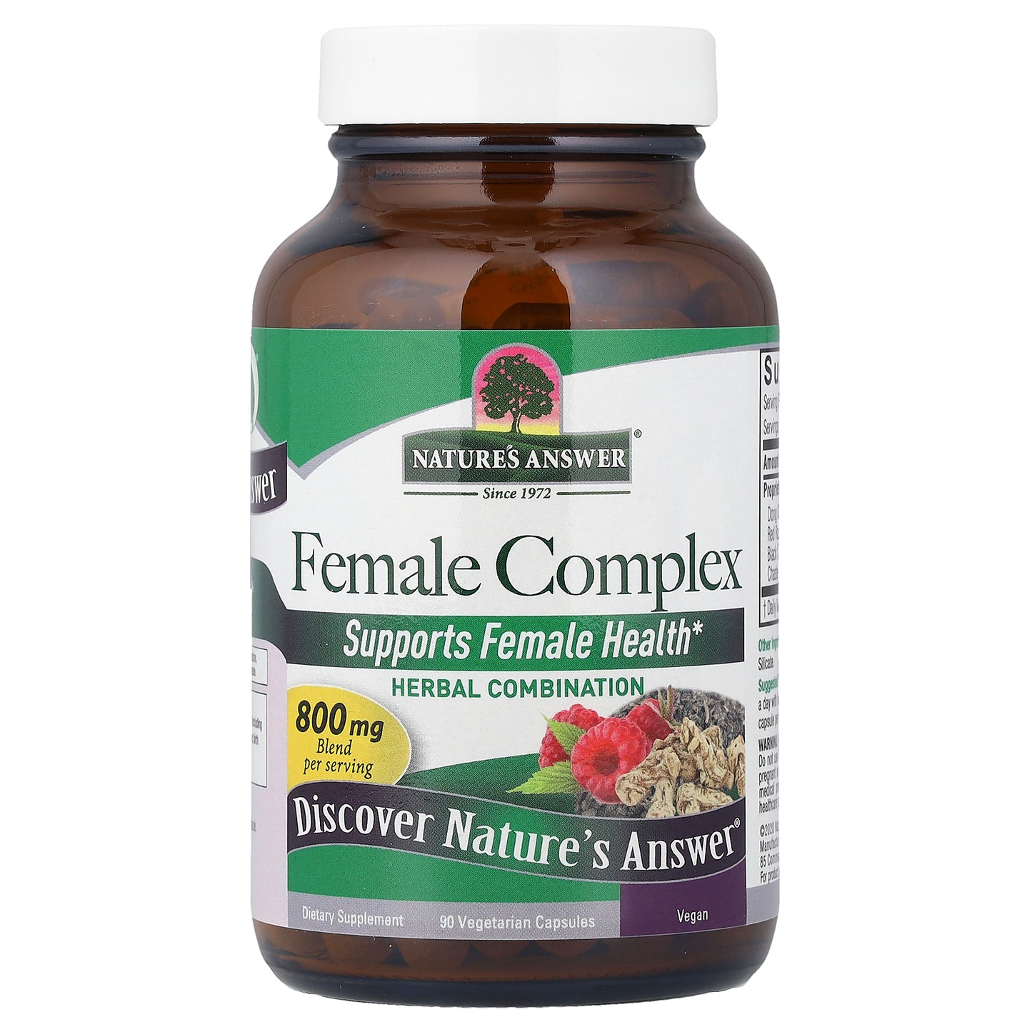 Nature's Answer, Female Complex, Herbal Combination, 90 Vegetarian Capsules