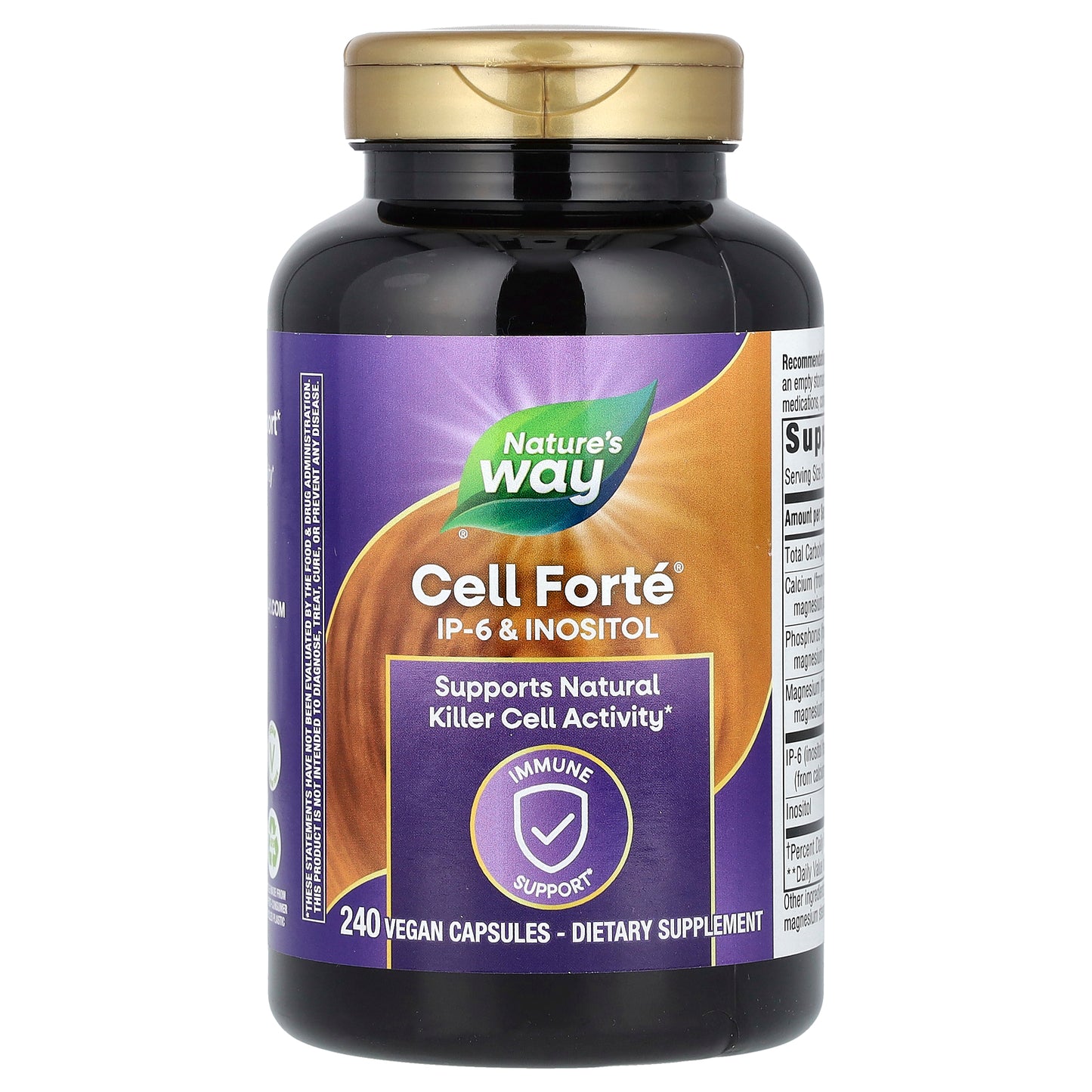 Nature's Way, Cell Forté, IP-6 & Inositol, 240 Vegan Capsules