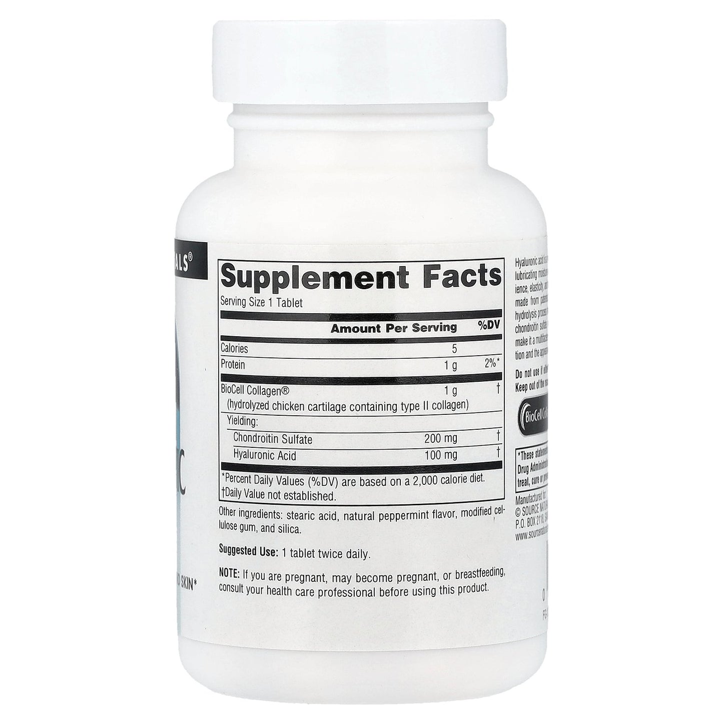 Source Naturals, Hyaluronic Acid, 30 Tablets