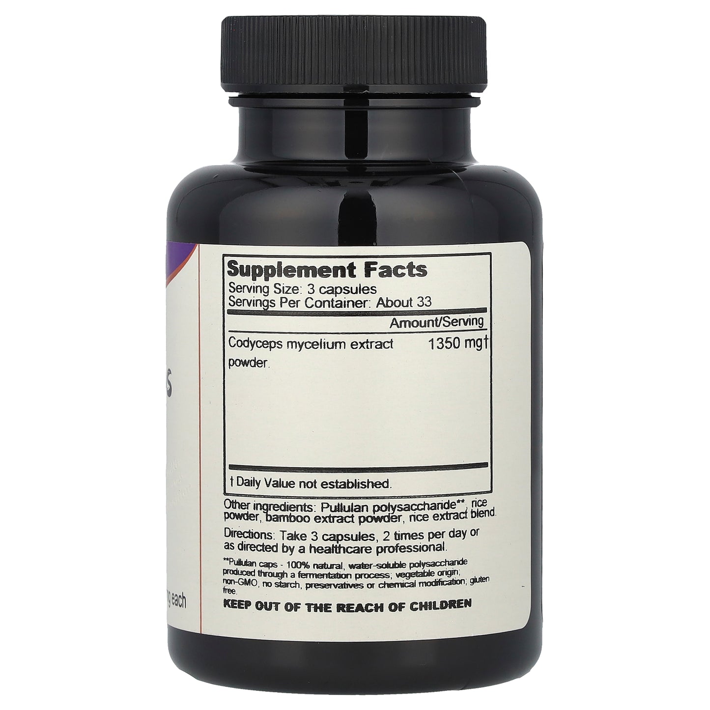 Dragon Herbs, Cordyceps, 450 mg, 100 Vegetarian Capsules