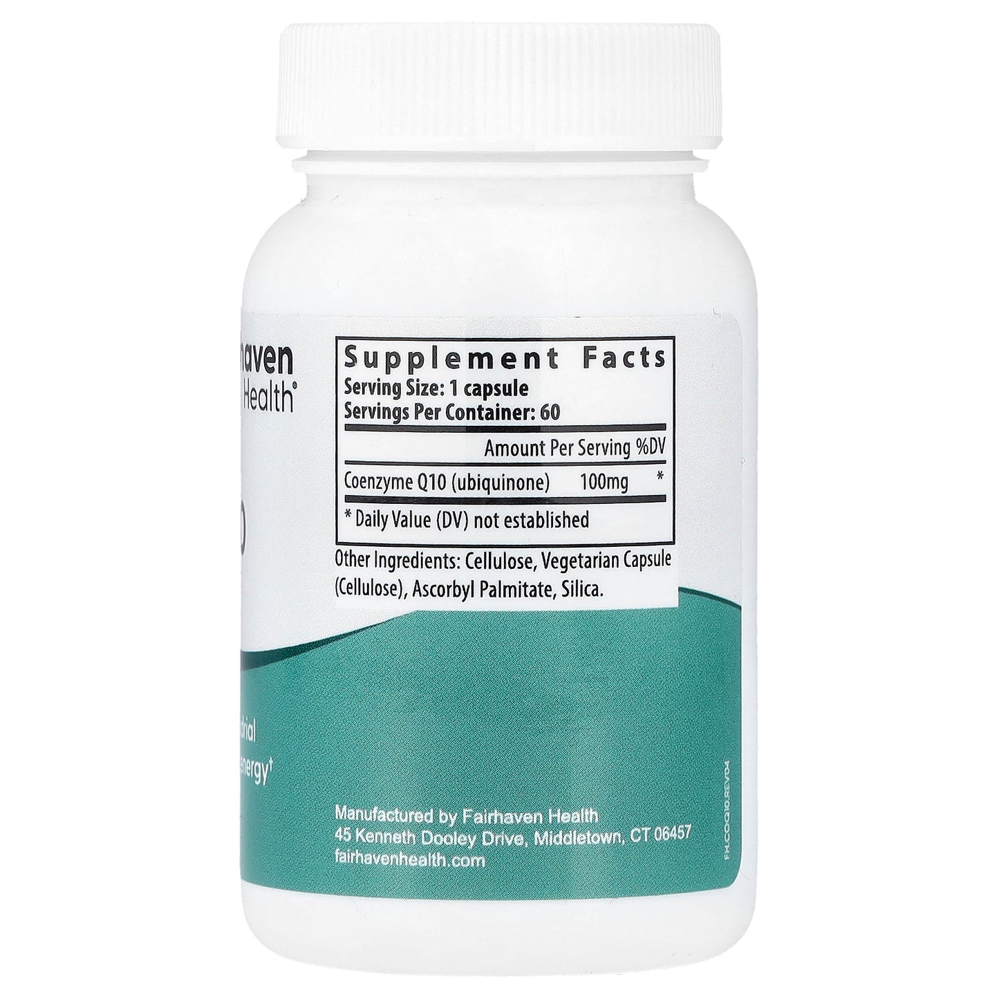 Fairhaven Health, Co-Q10, 60 Capsules (100 mg per Capsule)