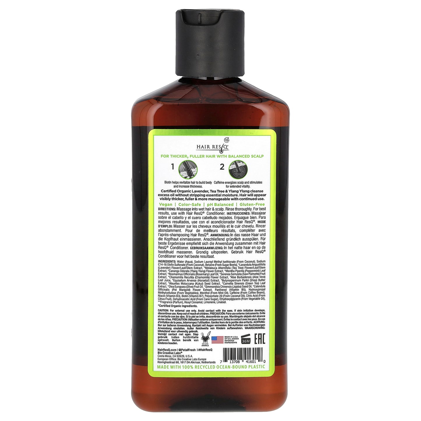 Petal Fresh, Hair ResQ®, Biotin Shampoo, Thickening + Oil Control, 12 fl oz (355 ml)