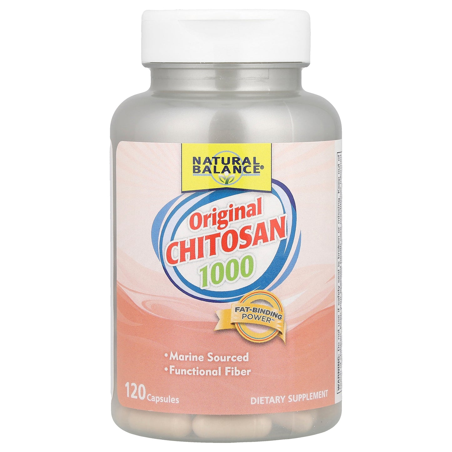 Natural Balance, Chitosan, 120 Vegcaps (250 mg per Capsule)