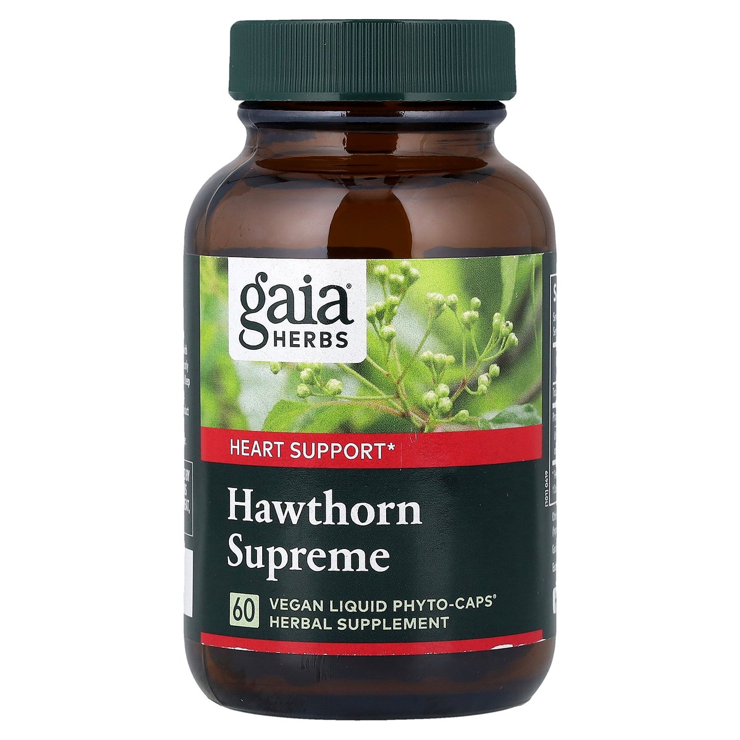 Gaia Herbs, Hawthorn Supreme, 60 Vegan Liquid Phyto-Caps®