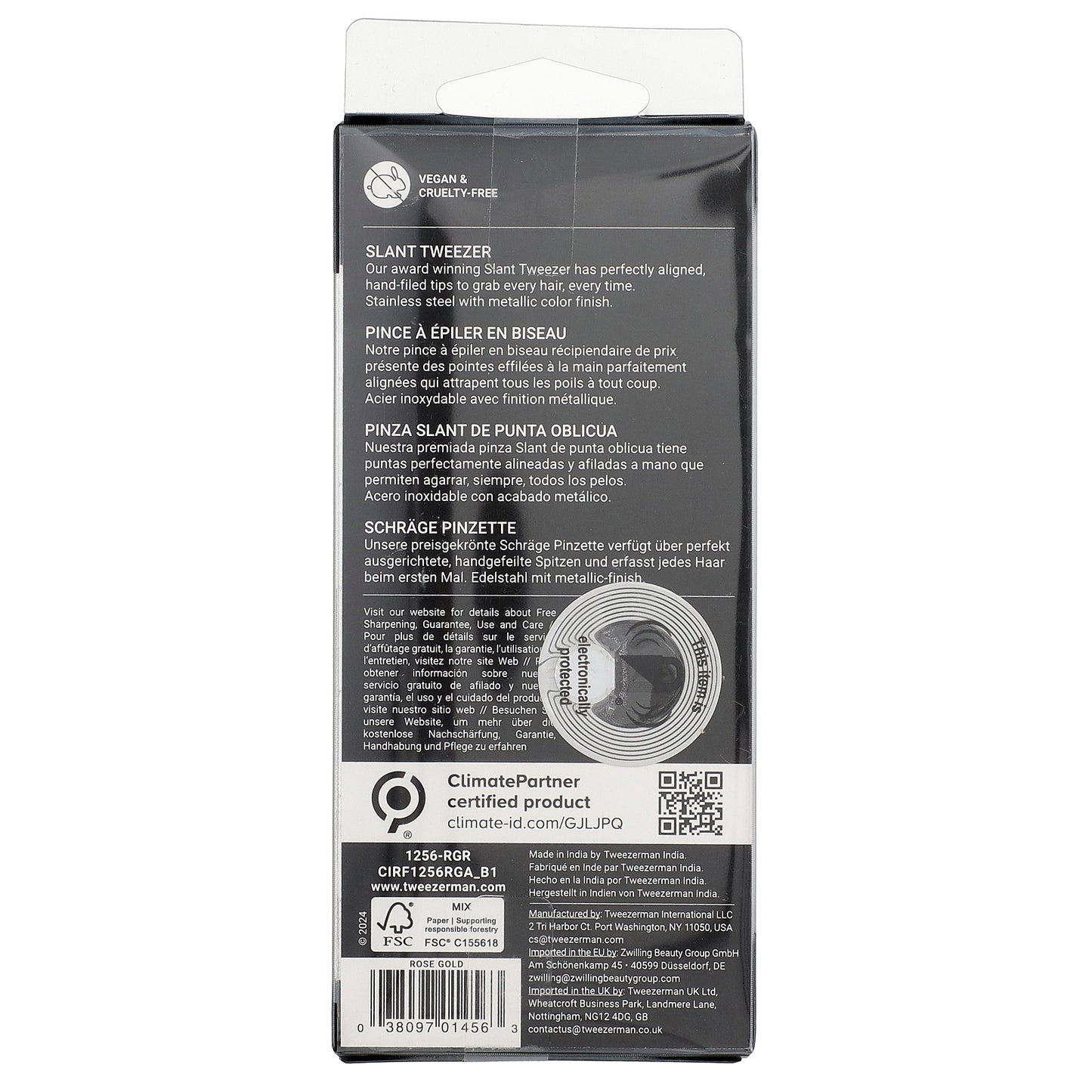 Tweezerman, Slant Tweezer, 1 Count