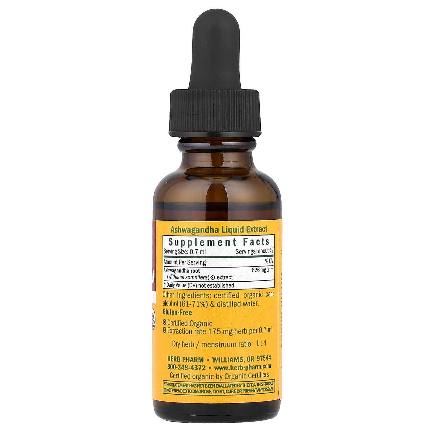 Herb Pharm, Ashwagandha, 1 fl oz (30 ml)