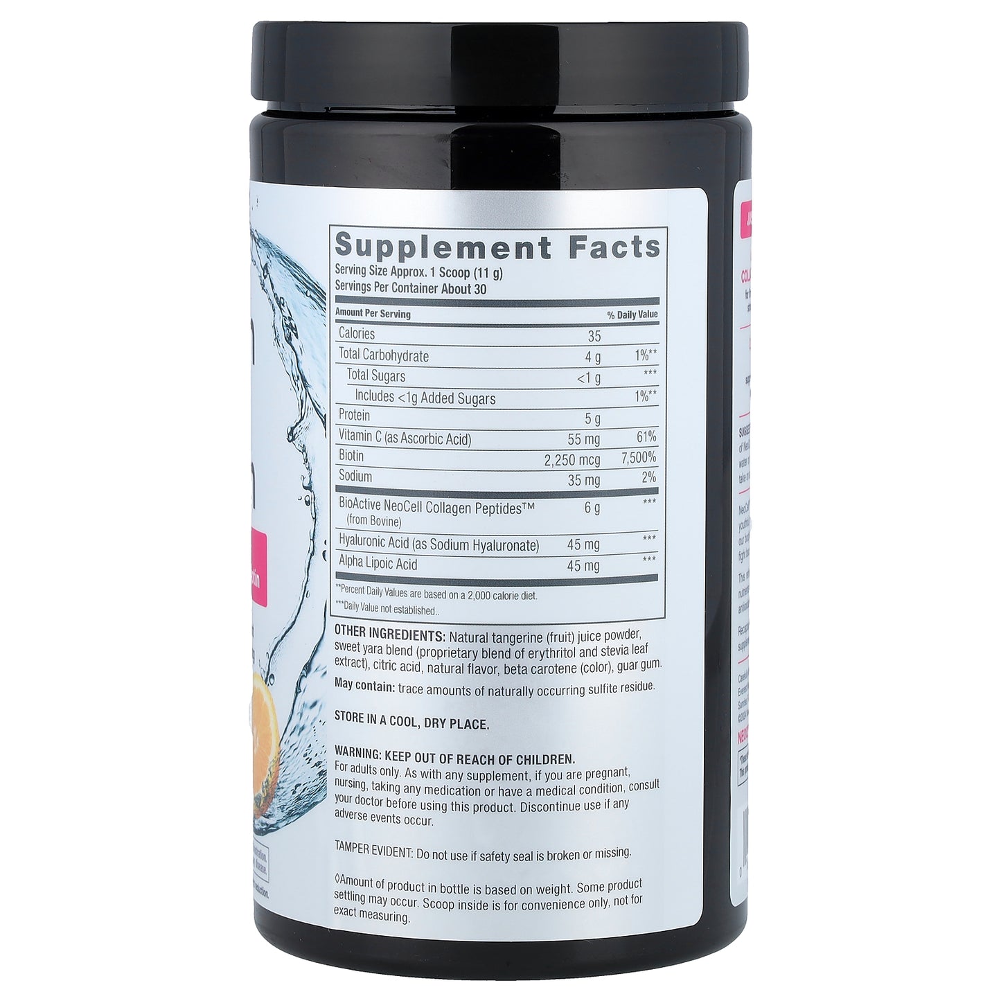 NeoCell, Collagen Beauty Infusion Drink Mix, Tangerine Twist, 11.6 oz (330 g)